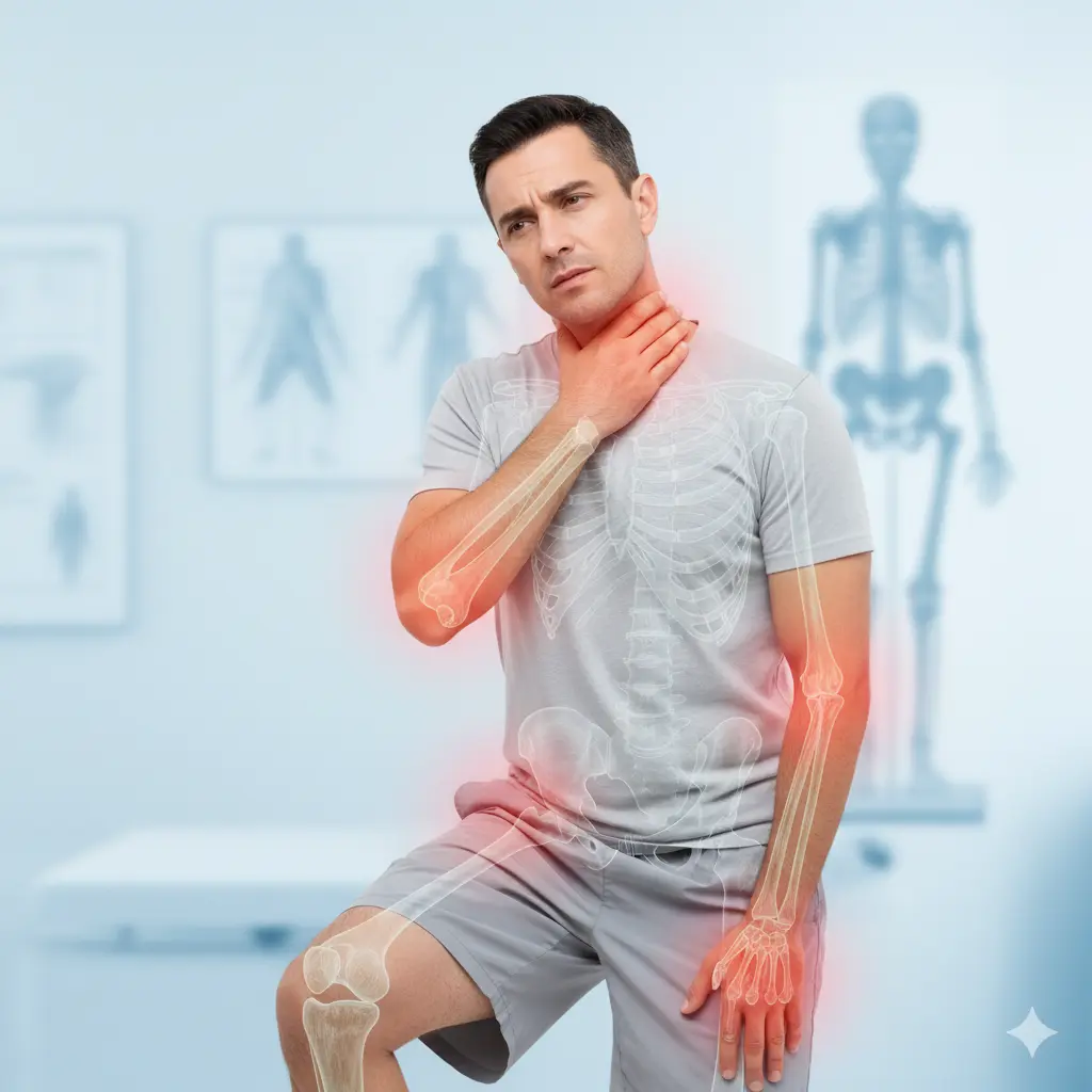 घर पर योग